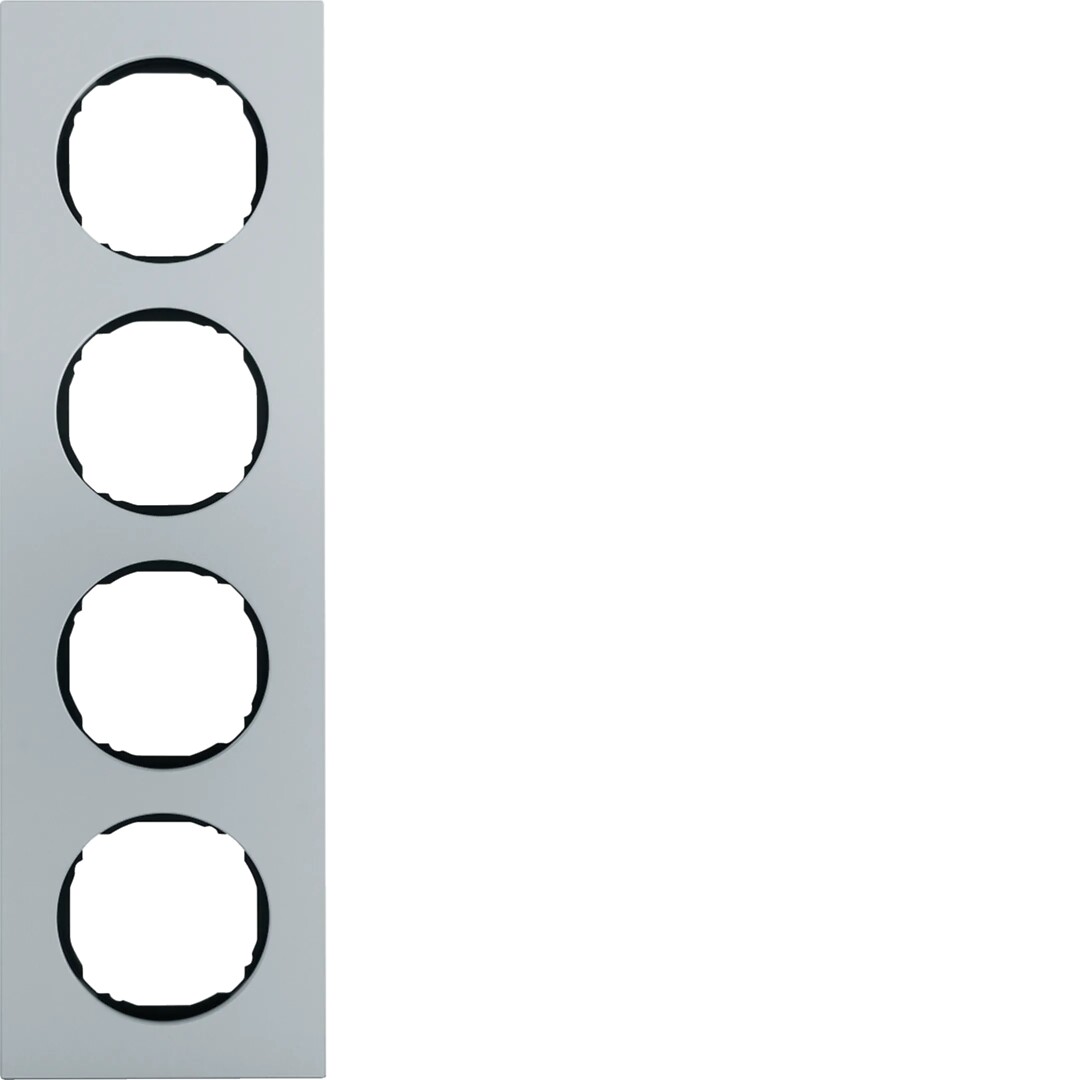 Peitelevy 4-osainen, ohutrakenteinen, R.8, alumiini