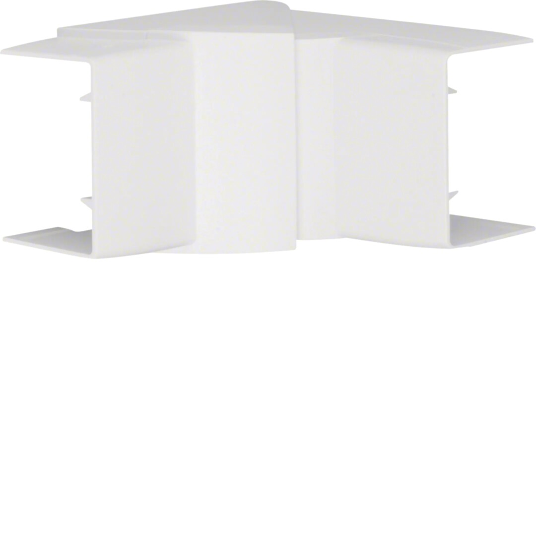 Sisäkulma säädettävä halogeeniton kanavalle LF 40x57mm, liikenteenvalkoinen