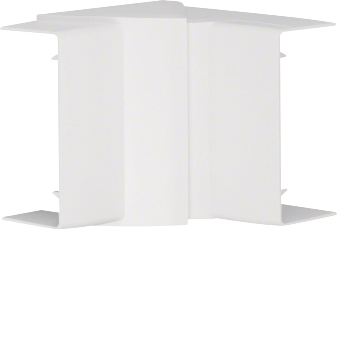 Sisäkulma säädettävä halogeeniton kanavalle LF 40x90mm, liikenteenvalkoinen