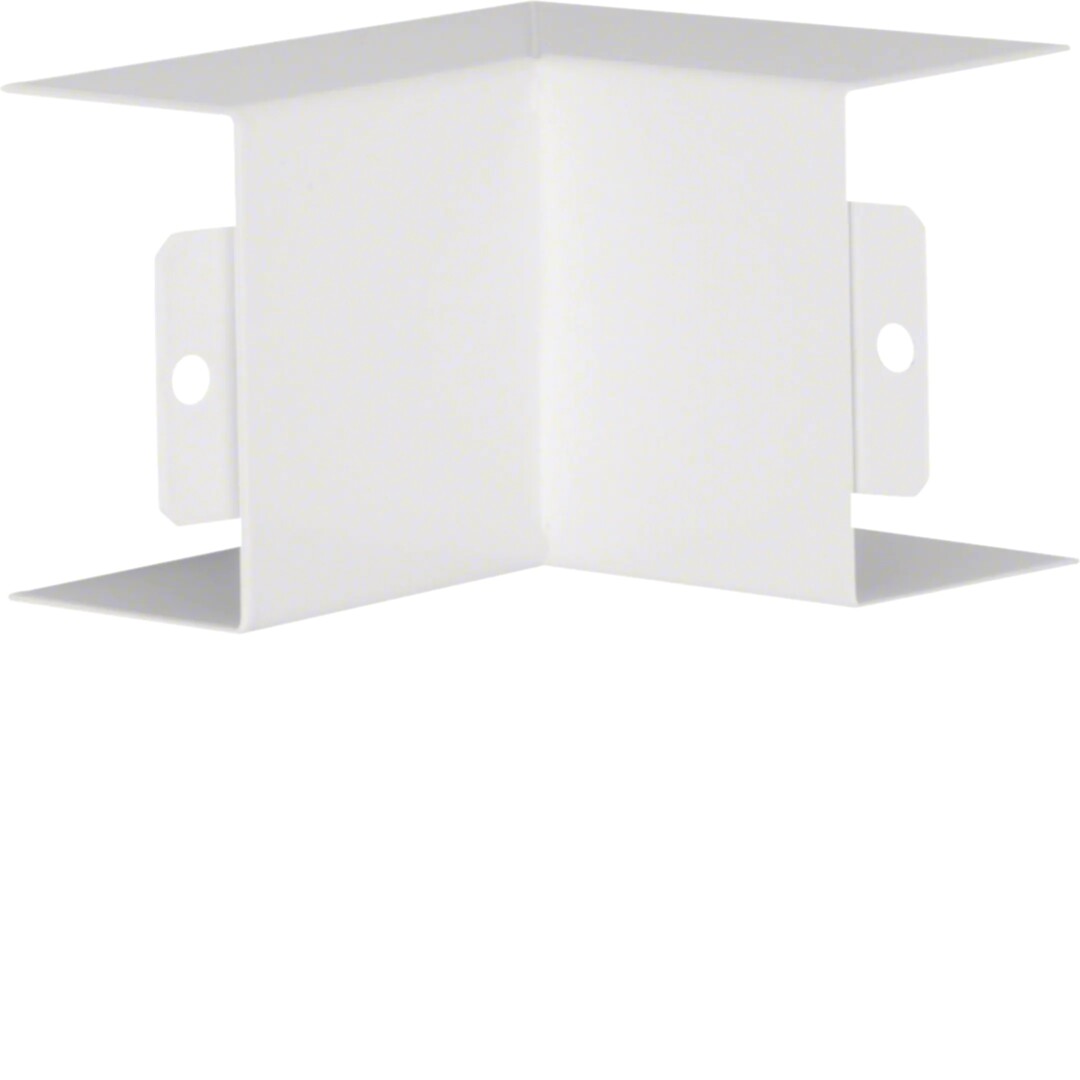 Sisäkulma teräs kanavalle LFS 40x60mm, liikenteenvalkoinen