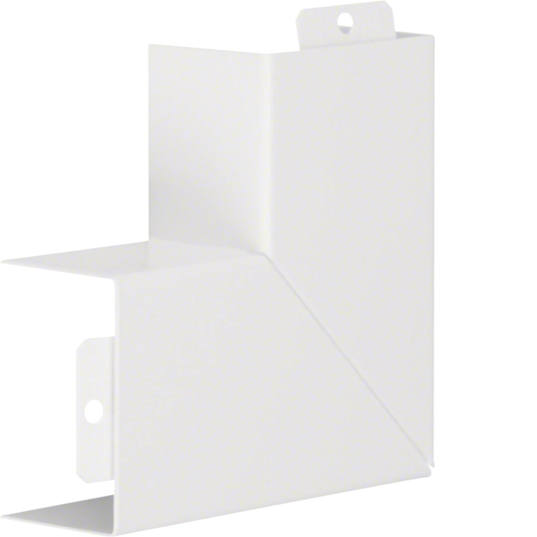 Tasokulma teräs kanavalle LFS 40x60mm, liikenteenvalkoinen