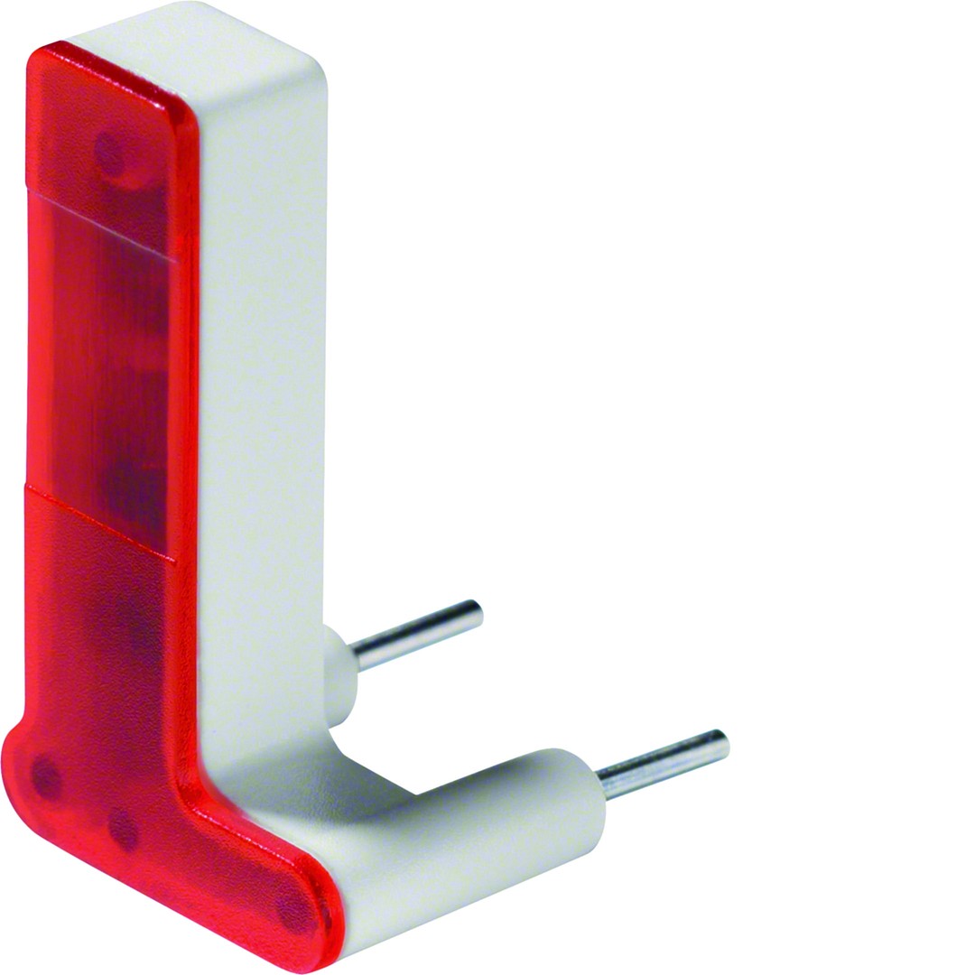 LED-valomoduuli 230V kytkimille/painikkeille, W.1, punainen