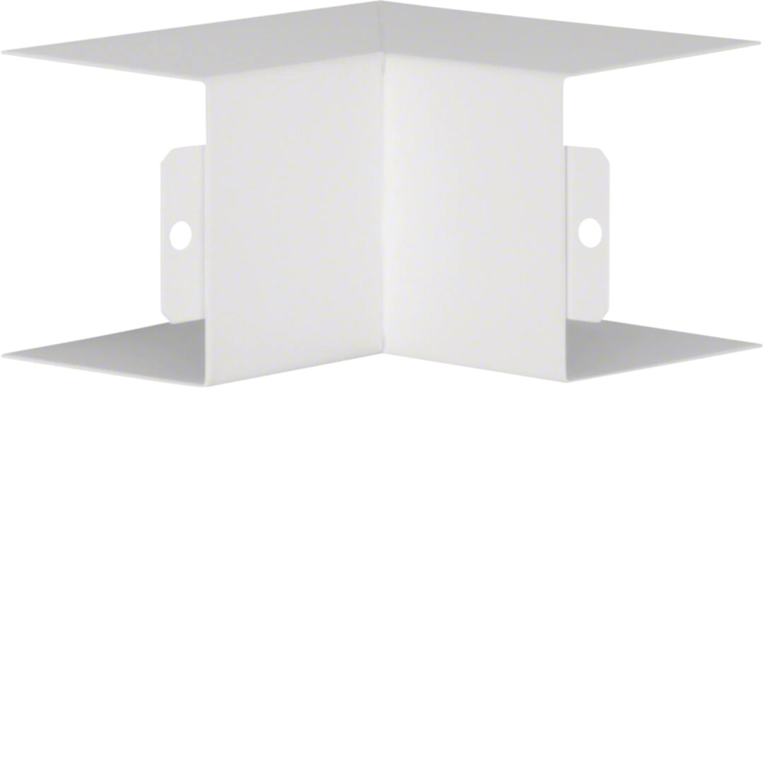 Sisäkulma teräs kanavalle LFS 60x60mm, liikenteenvalkoinen RAL9016