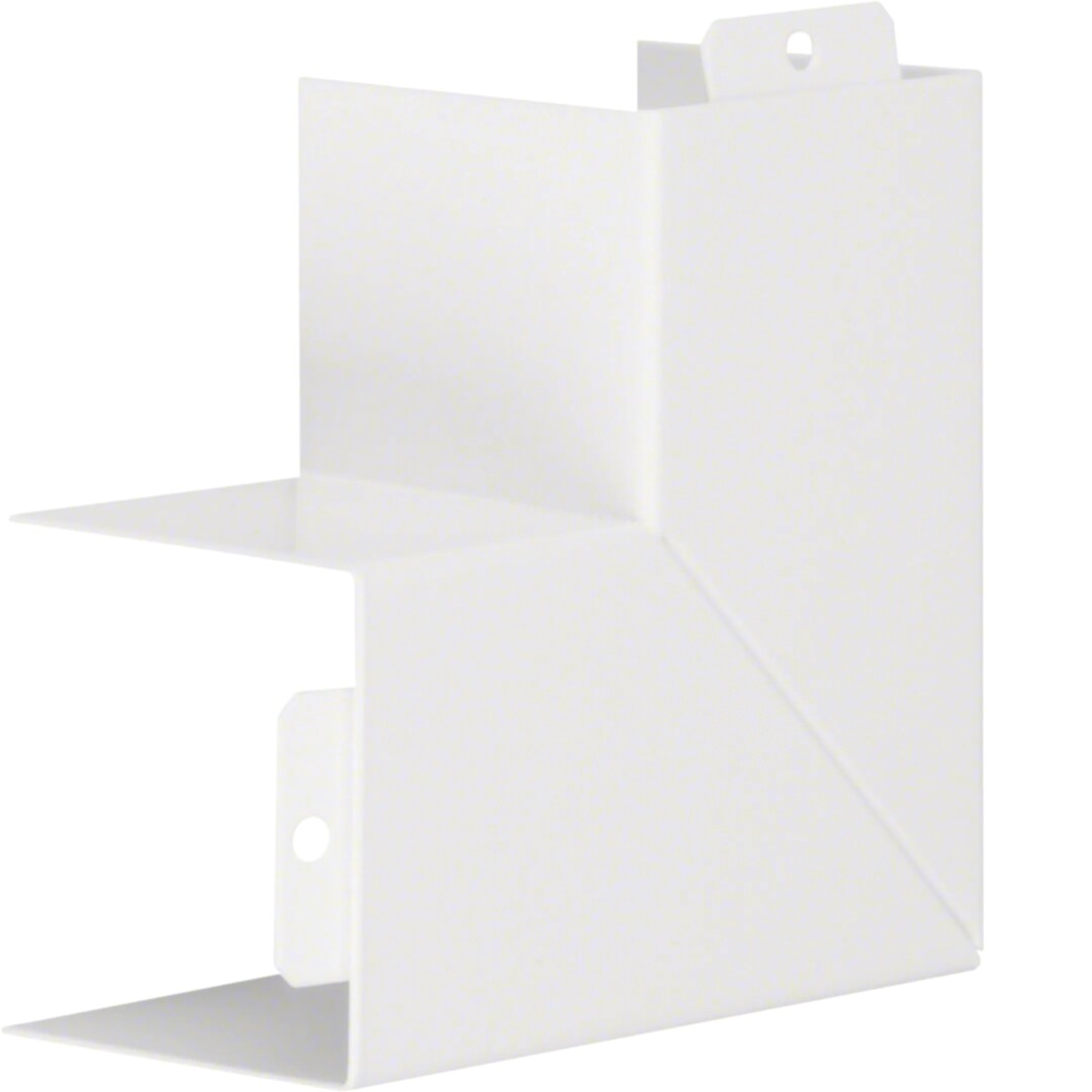 Tasokulma teräs kanavalle LFS 60x60mm, liikenteenvalkoinen RAL9016