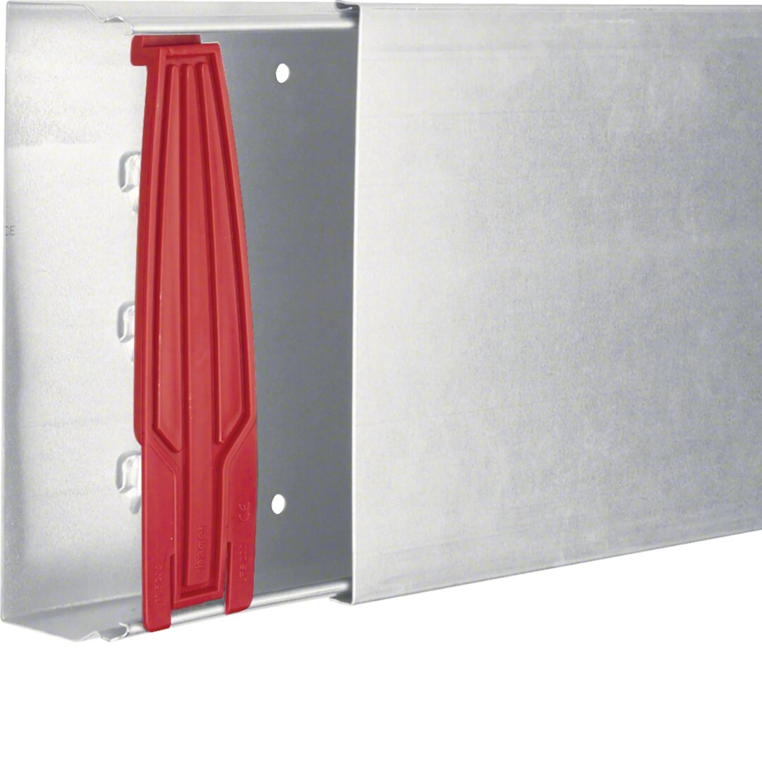 Asennuskanava teräksestä LFS 60x200mm, liikenteenvalkoinen
