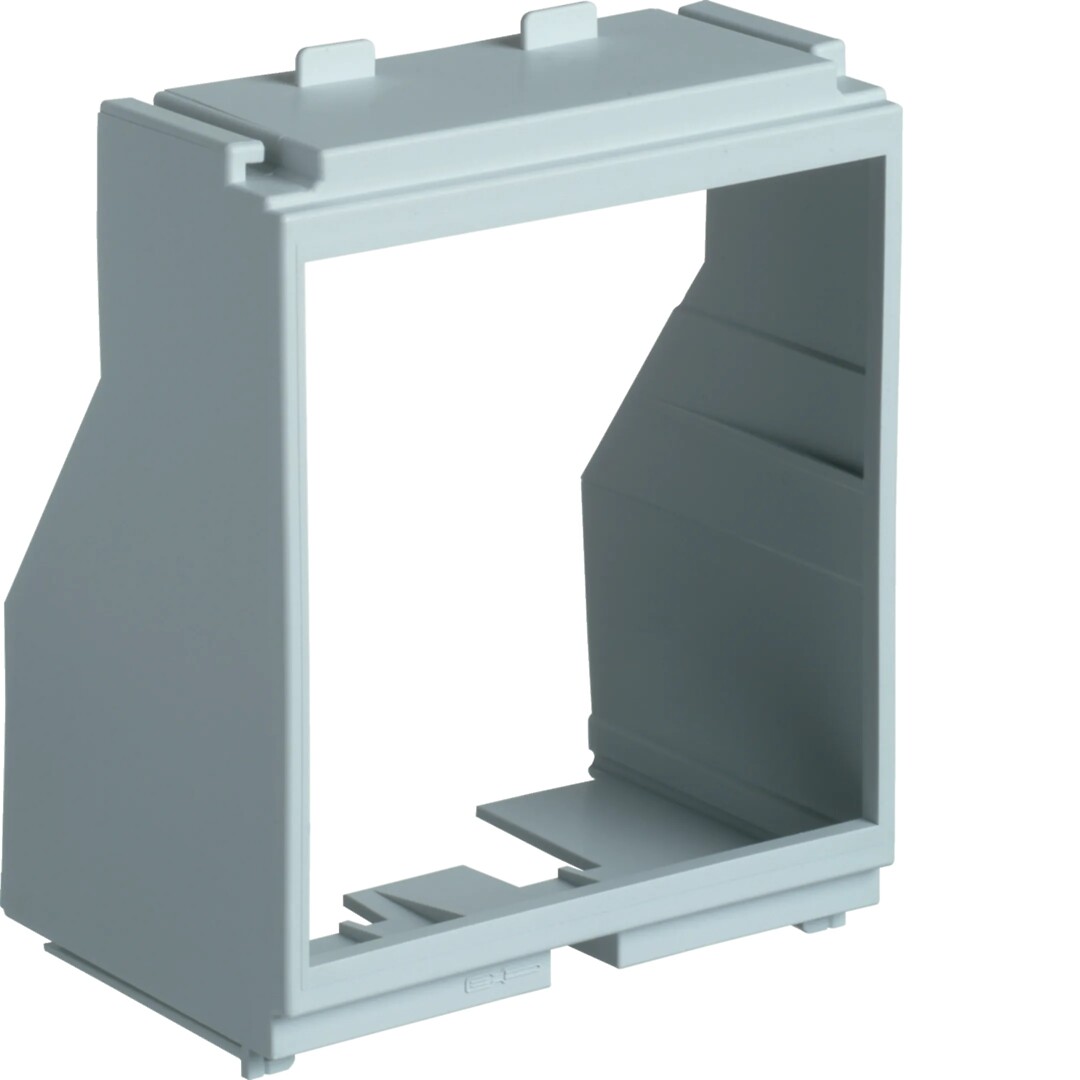 Laitekannatin pitkä jonovarokkeelle NH1-3, korkeus 120mm, mittareille 96x96mm