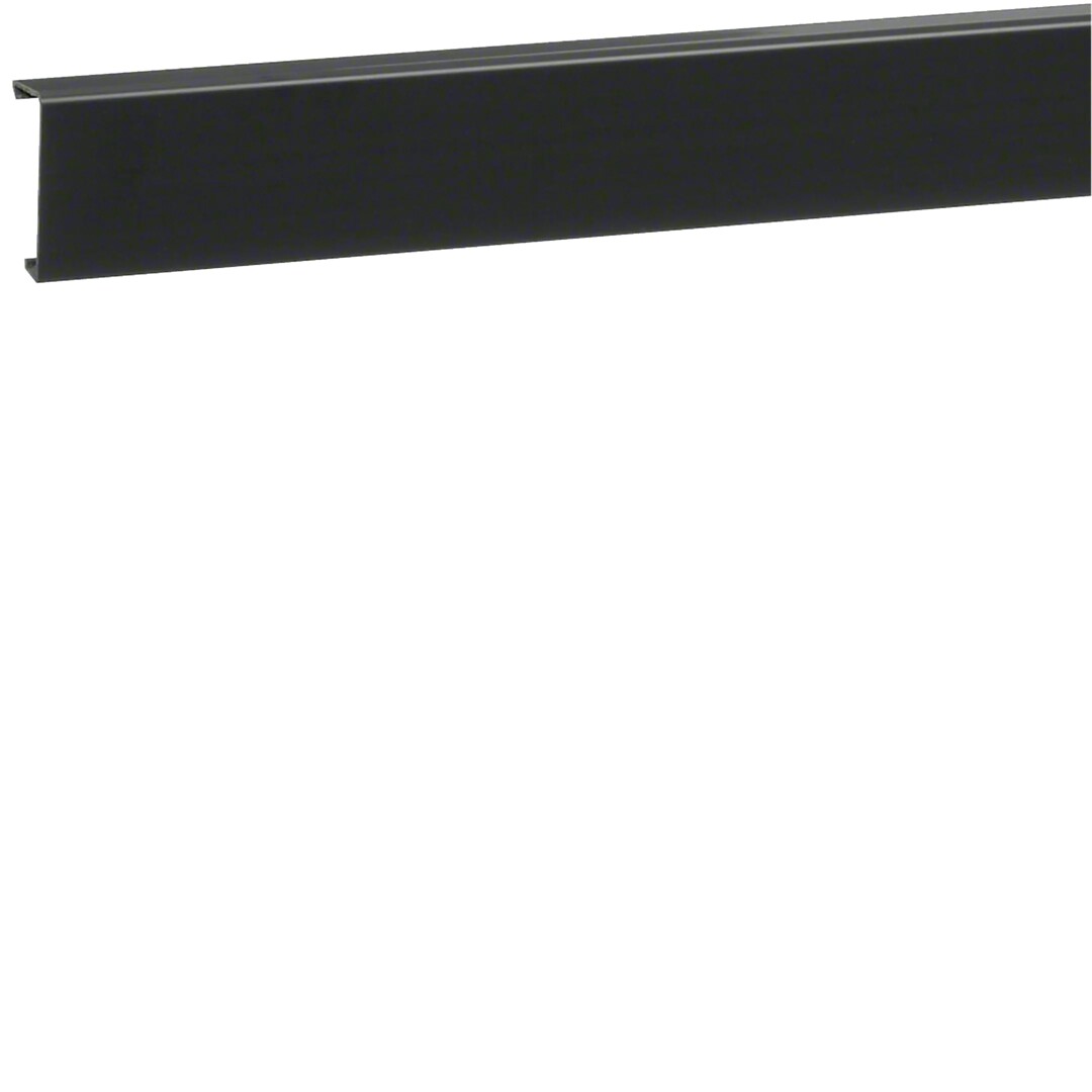 Jalkalistakanavan kansi PVC kanavalle SL 20x55mm grafiitinmusta