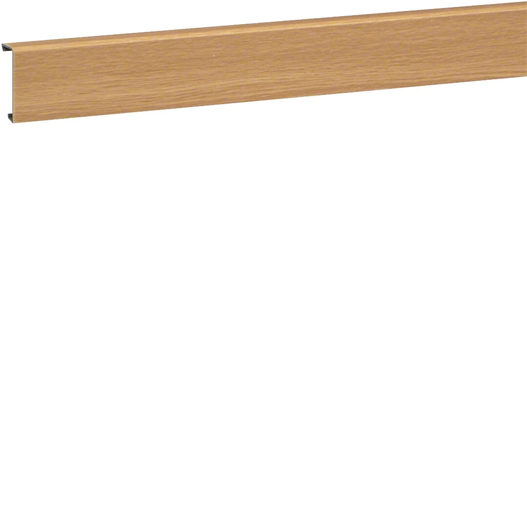 Jalkalistakanavan kansi PVC kanavalle SL 20x55mm tammipinnoitteella
