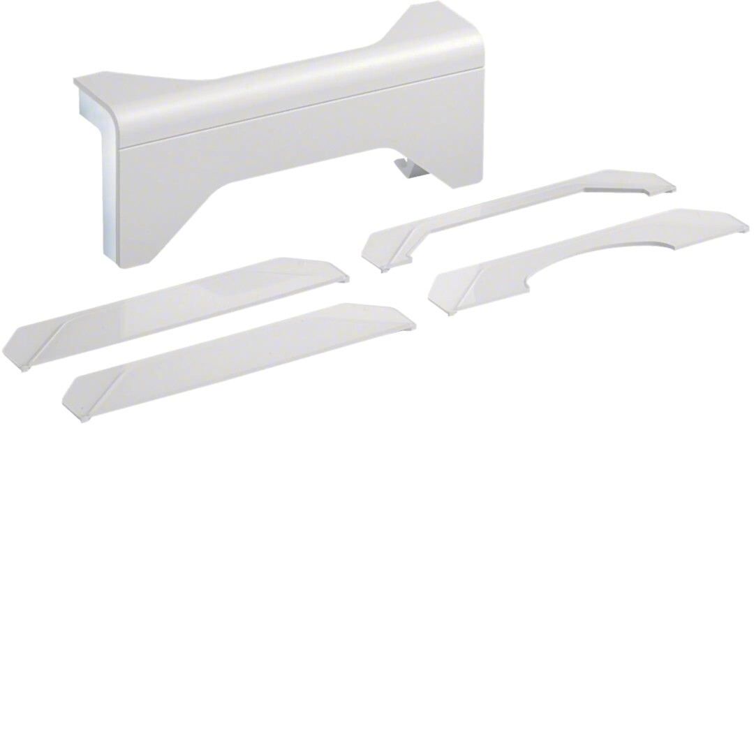 3D-kappale kynnyslistoille halogeeniton SL 20x55mm liikenteenvalkoinen