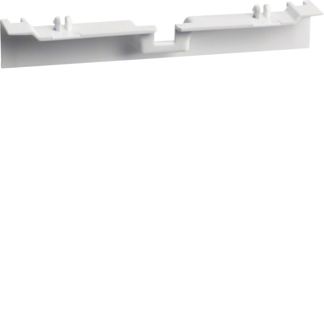 Jalustapeitelevy kanavan SL 20x55mm listarasioille, liikenteenvalkoinen