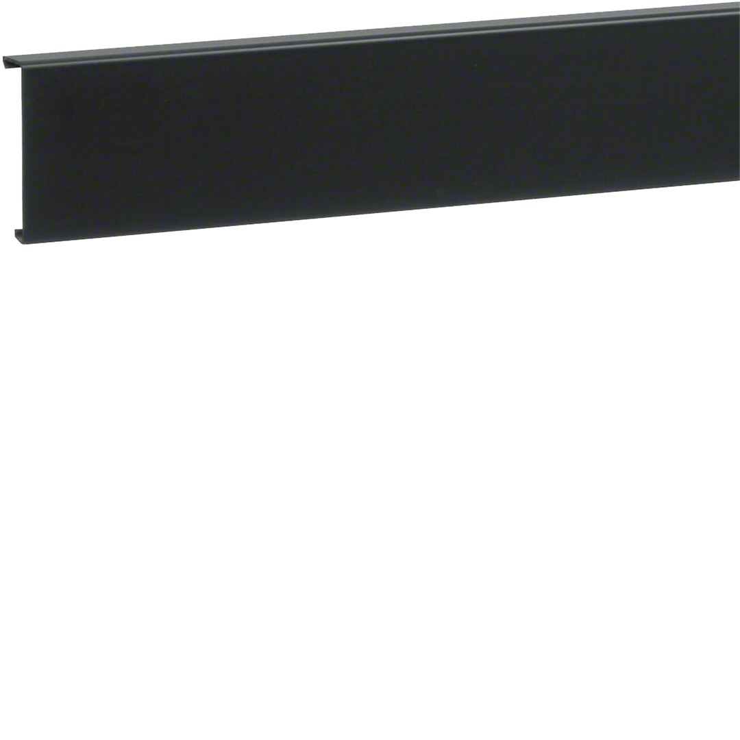 Jalkalistakanavan kansi PVC kanavalle SL 20x80mm grafiitinmusta