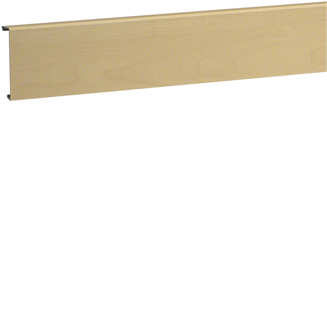 Jalkalistakanavan kansi PVC kanavalle SL 20x80mm vaahterapinnnoitteella