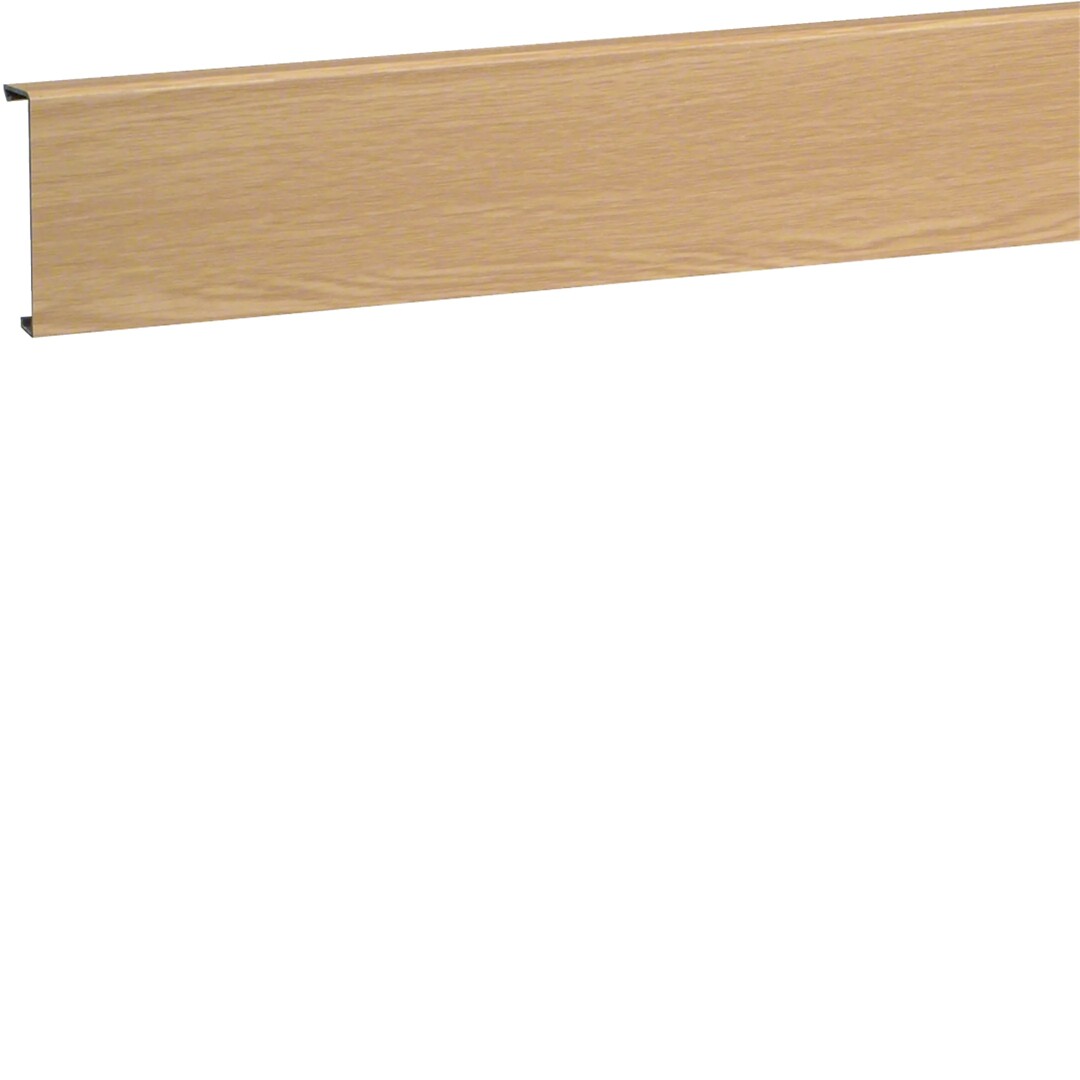 Jalkalistakanavan kansi PVC kanavalle SL 20x80mm tammipinnoitteella