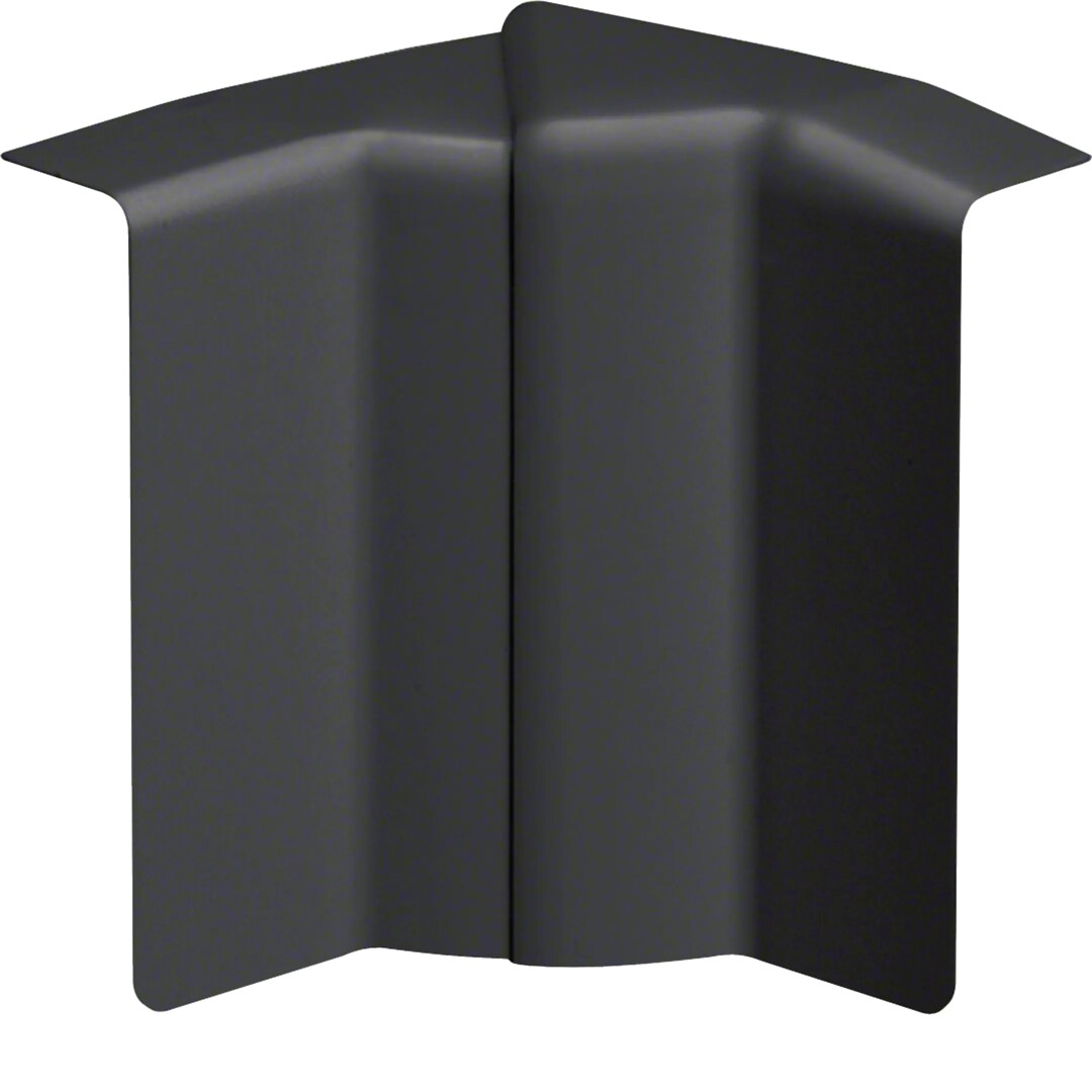 Sisäkulma säädettävä halogeeniton kanavalle SL 20x80mm grafiitinmusta