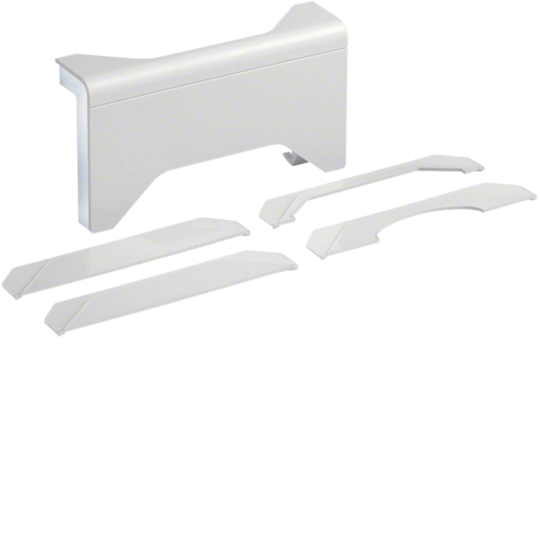 3D-kappale kynnyslistoille halogeeniton SL 20x80mm liikenteenvalkoinen