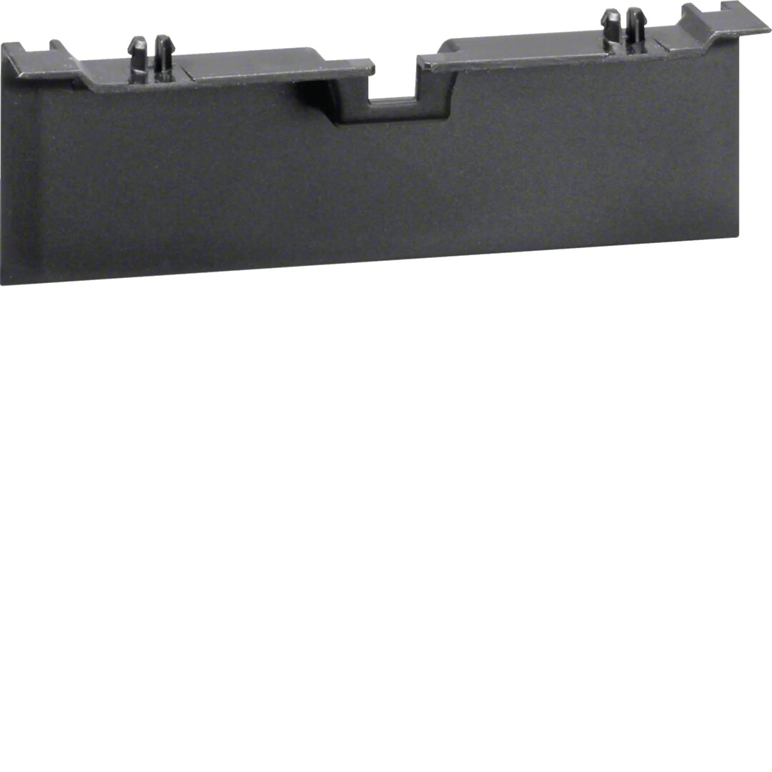 Jalustapeitelevy kanavan SL 20x115mm listarasioille, grafiitinmusta