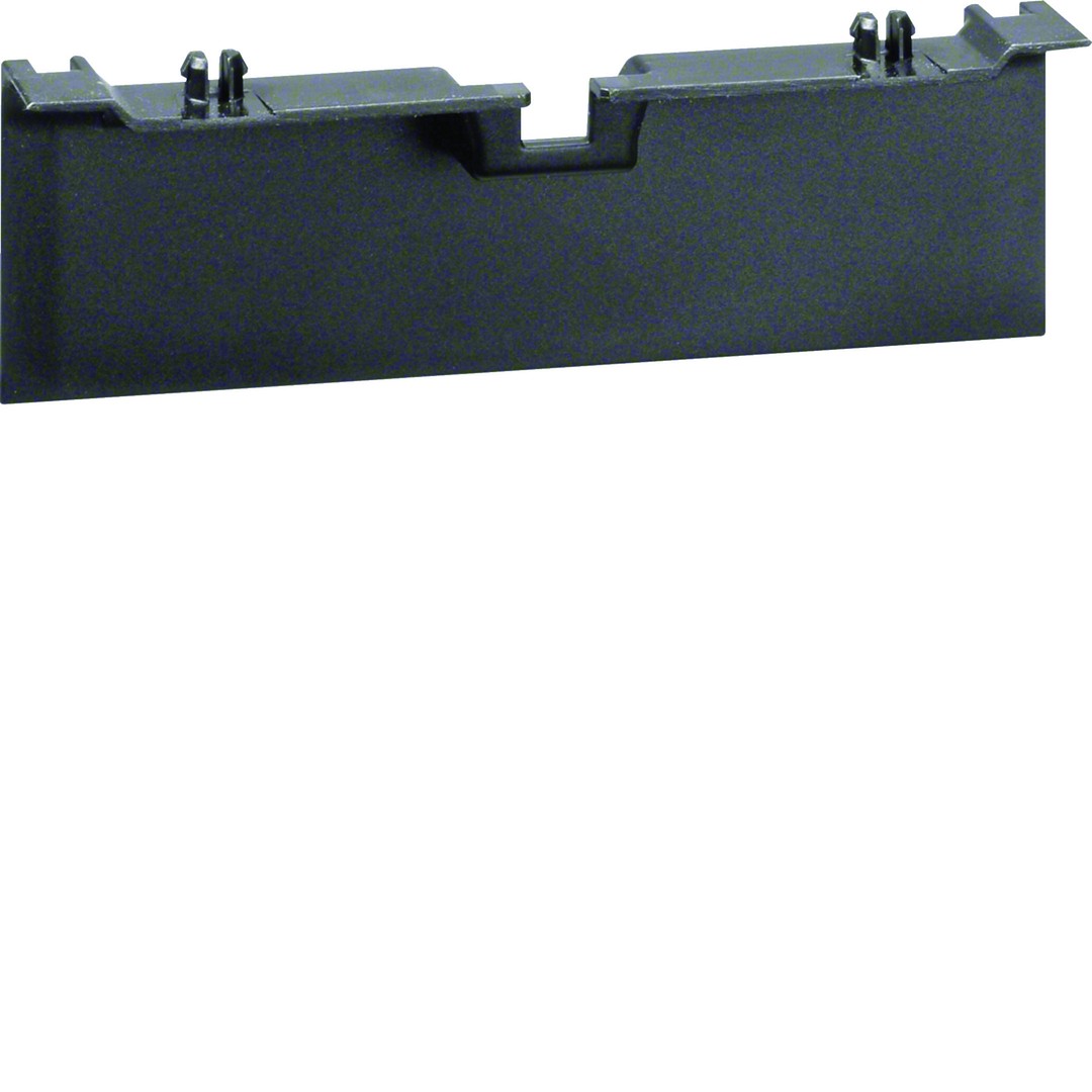 Jalustapeitelevy kanavan SL 20x115mm listarasioille, grafiitinmusta