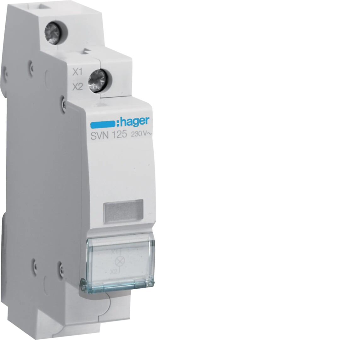 LED-merkkivalo kirkas 230VAC 1 moduuli