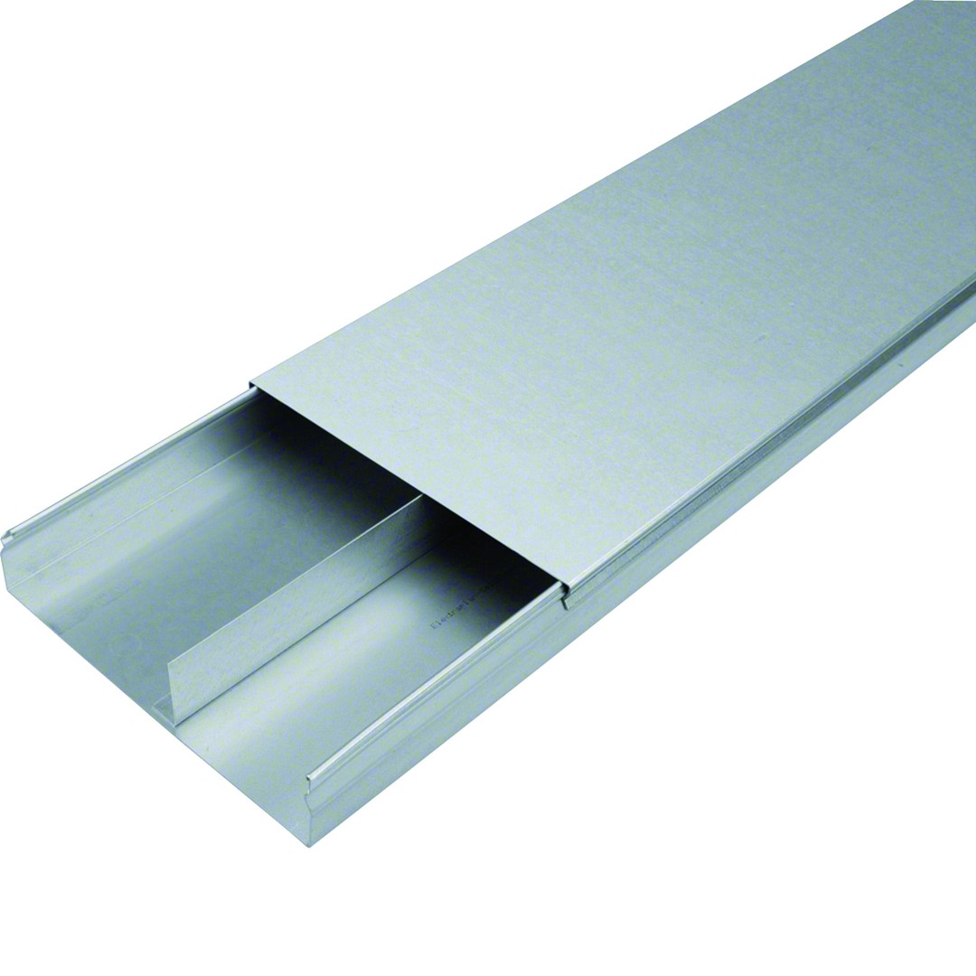 Lattiakanava pintavaluun upotettava 2-osainen teräs UK 240x48mm