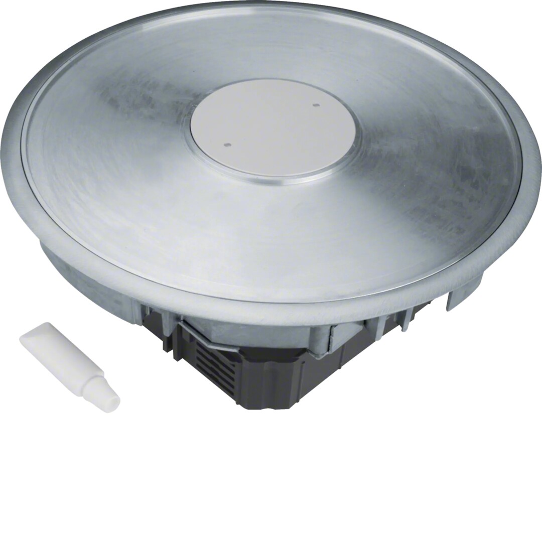 Lattiarasiakansi IP66 R2 pyöreä 242mm alu-putki 3mm syv. valurasialle alumiini
