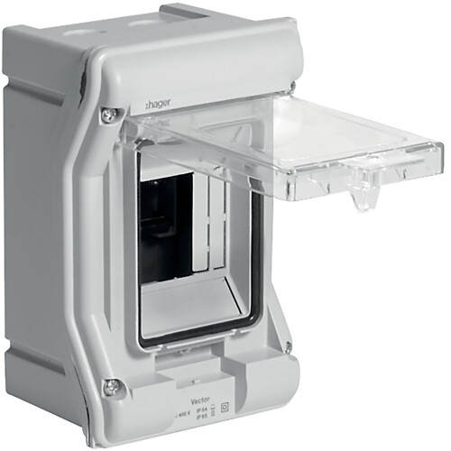 Moduulikotelo pinta-asennus Vector 1×2/3 moduulia PS/PC IP54