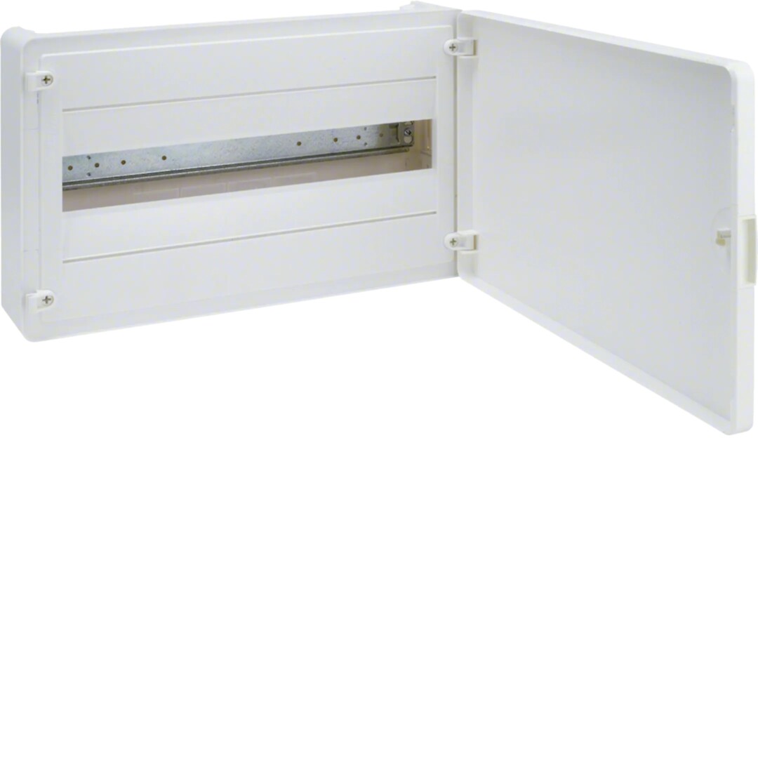 Moduulikotelo pinta-asennus golf 1×18 moduulia, valkoinen ovi IP40