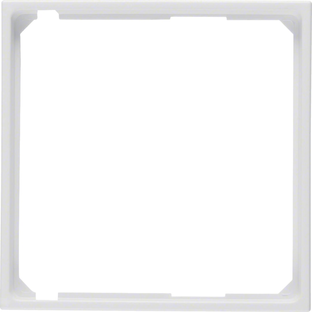 Sovitekehys 50×50 tele/av-kalusteille, S.1/B.x, puhtaanvalkoinen matta