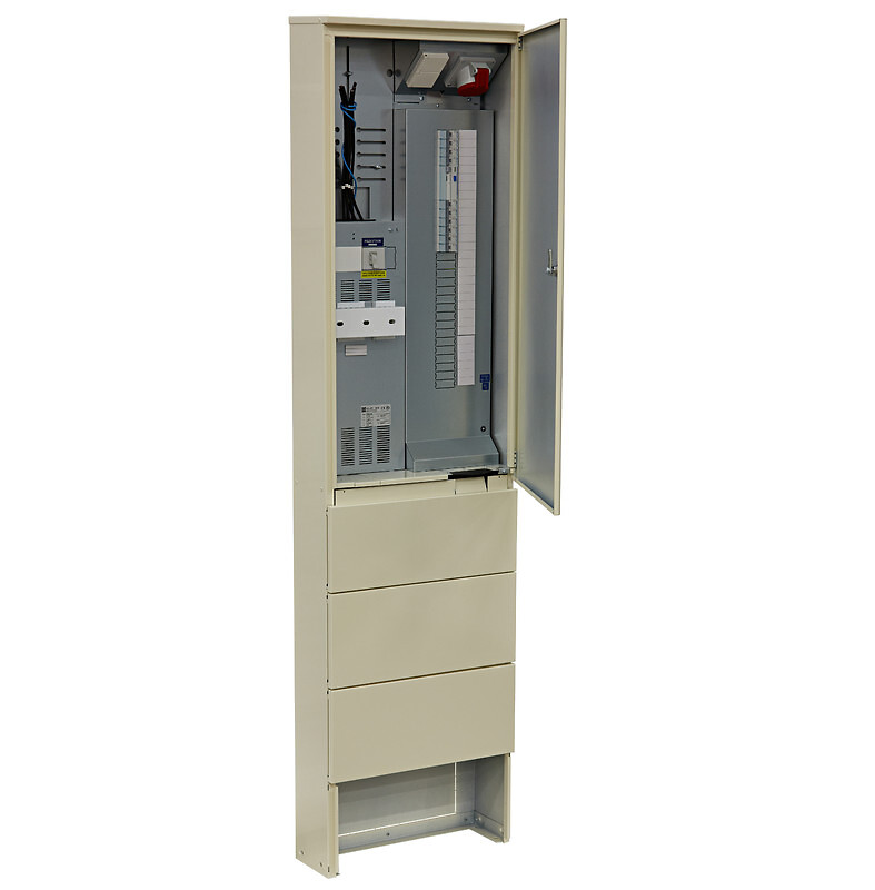 Mittauskeskus IP34 jalusta In=50A, 1T, JSK 3xC10A+3xC16A, 1xVVSK, PR