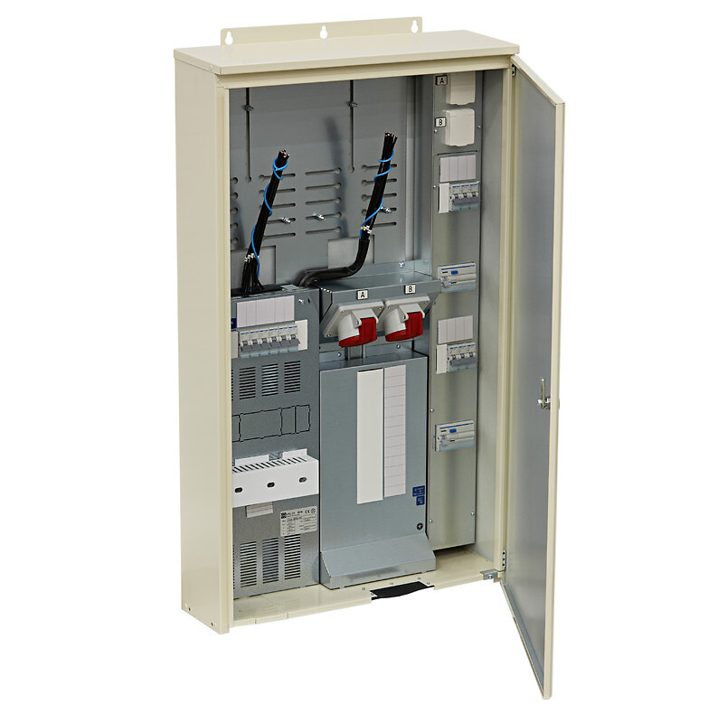 Mittauskeskus IP34 pinta In=50A, 2T, 2xM2 (25A), 2xVVSK, PR, paritalo