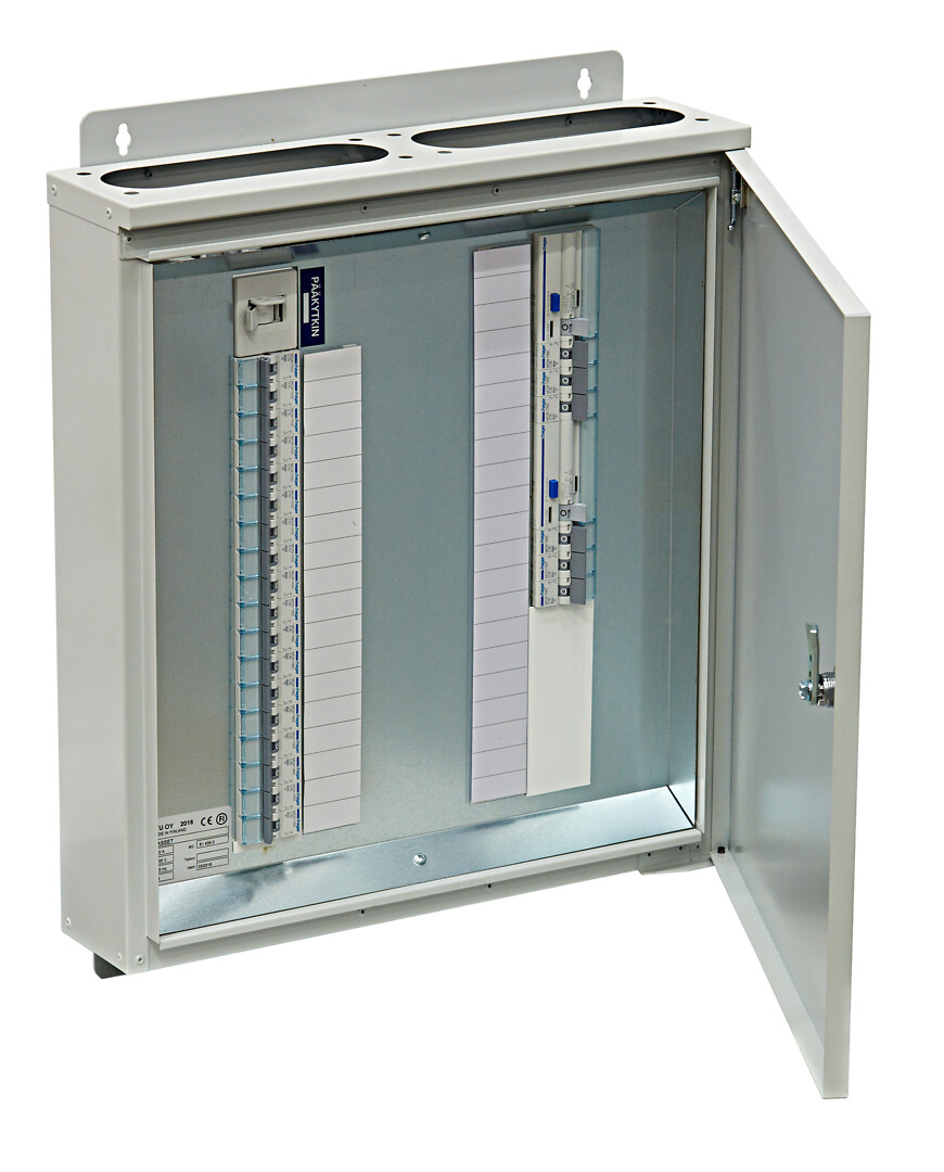 Ryhmäkeskus IP34 pinta In=50A, JSK 9xC10A+18xC16A, 3xVVSK